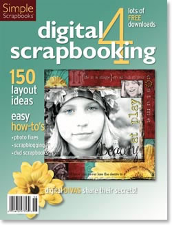 Simple Scrapbooks - Digital Scrapbooking Vol 4  (sold in 3's)